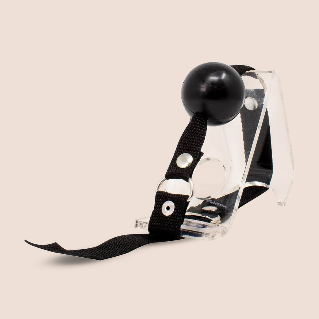 Beginner's Ball Gag - Limited Edition BDSM Restraint for Adults | Perfect for Role Play, Bondage & Sensory Deprivation Scenes