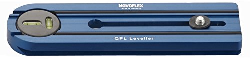 Novoflex 155mm Quick Release Plate with Bubble Level for DSLR Cameras