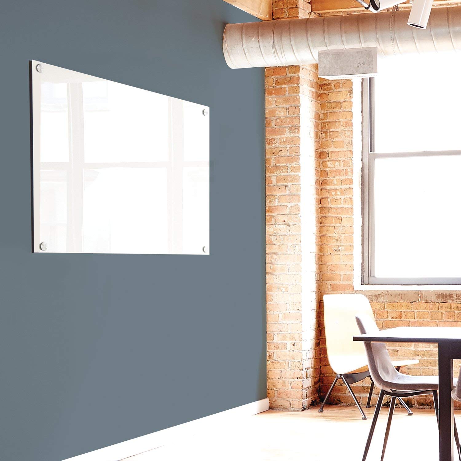 Quartet Magnetic Glass Dry Erase Whiteboard - 36