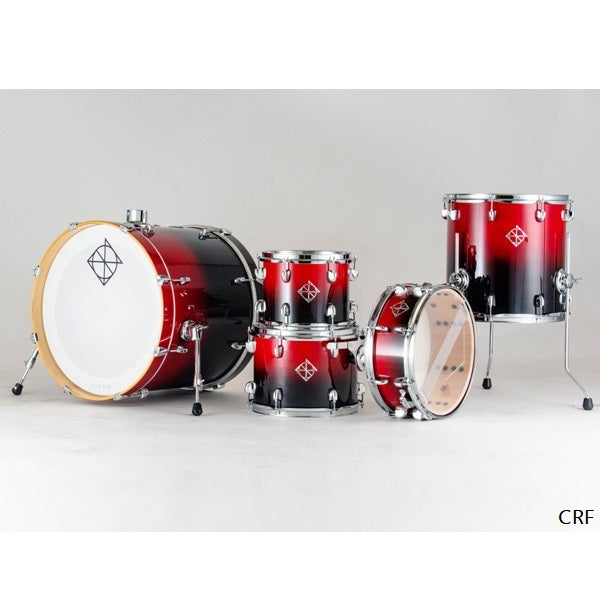 Dixon Fuse 5-Piece Maple Shell Drum Kit - Professional Quality Drum Set for Live Performances & Studio Recording
