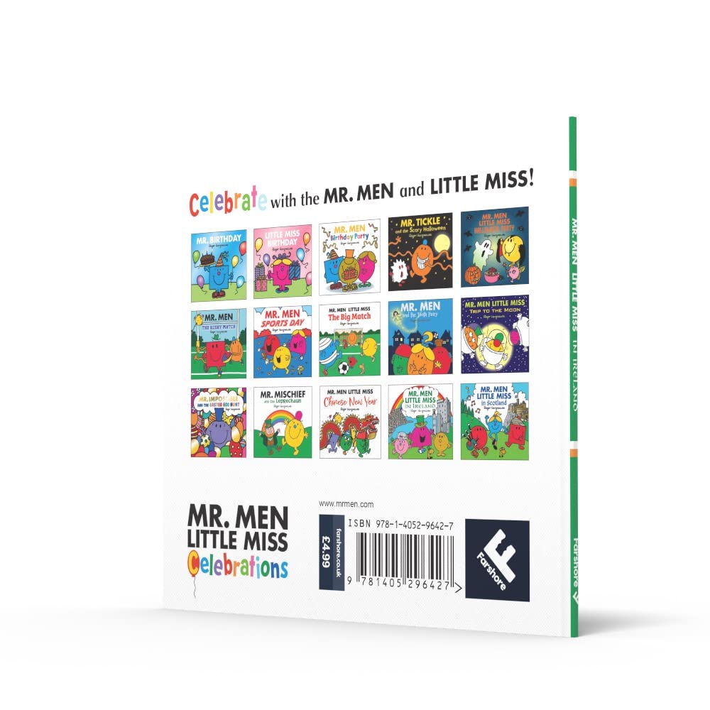 Mr. Men Little Miss in Ireland - Fun Children's Book for Ireland Travel & St. Patrick's Day Celebration | Educational Gift for Kids | Great for Bedtime Stories & Irish Culture Learning (Mr. Men & Little Miss Celebrations)