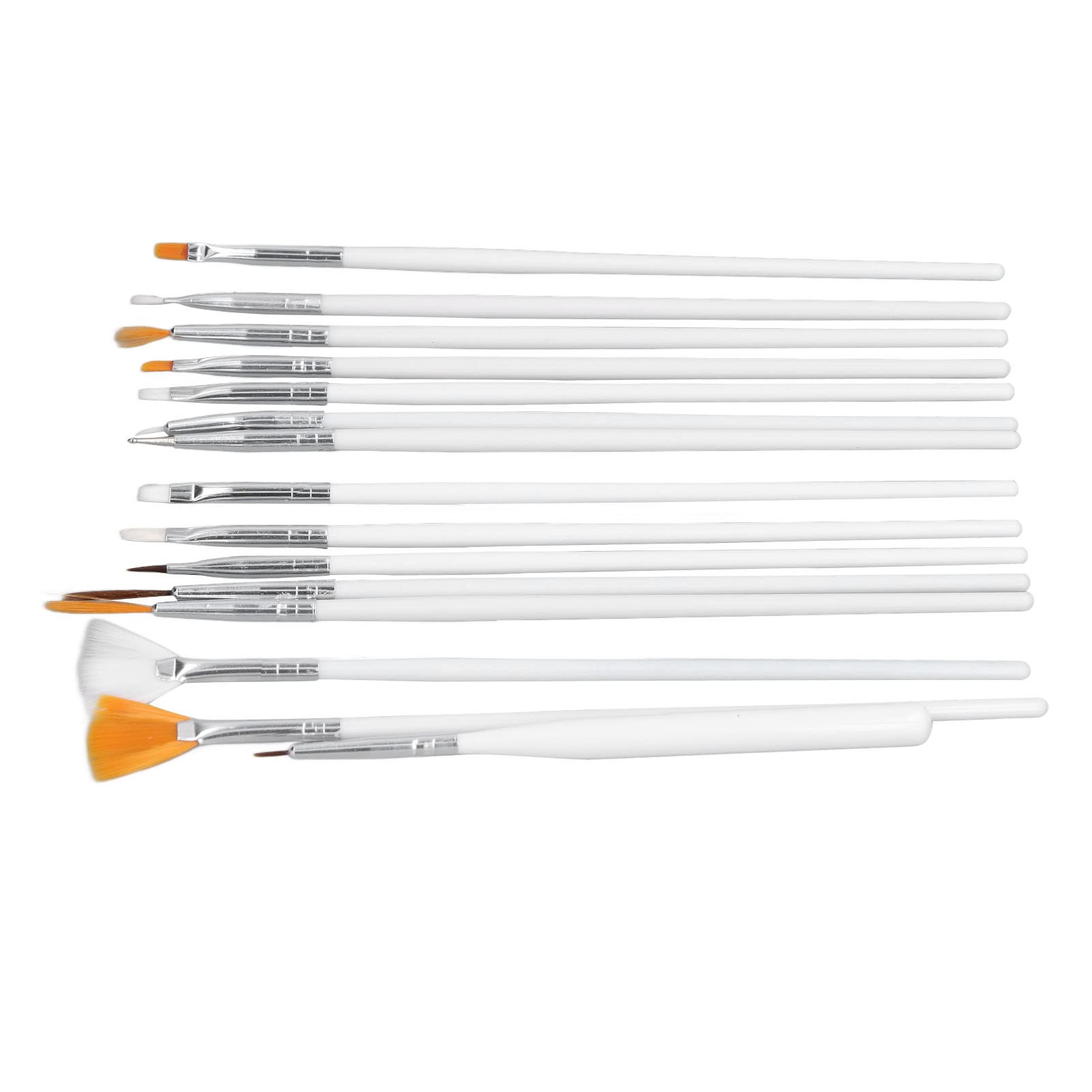 Professional Cake Decorating Brushes Set - 12 Pcs Baking Tools with Ergonomic Handles for Cake Painting, Cookie Decorating, Fondant Art - Perfect for Home Bakers & Cake Shops (Ideal for Birthday Cakes, Wedding Cakes, Cupcakes & Cookies)