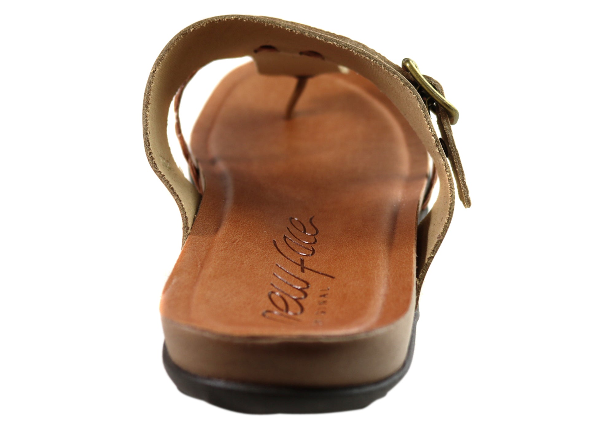 Women's Comfortable Leather Sandals - Handmade in Brazil - Casual Summer Flip Flops for Beach, Travel & Everyday Wear