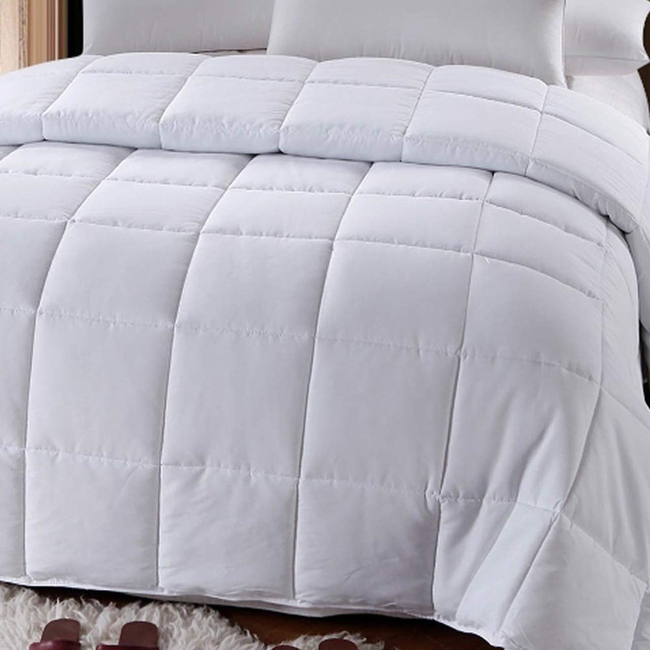 King Size Astrid Sage with Chocolate 14-Piece Bed in a Bag Set - 7pc Duvet Cover, Down Alternative Comforter, 2 Pillows & 4pc Sheet Set | Luxury Bedding for Master Bedroom, Guest Room & Dorm | Soft & Comfortable Complete Bed Set