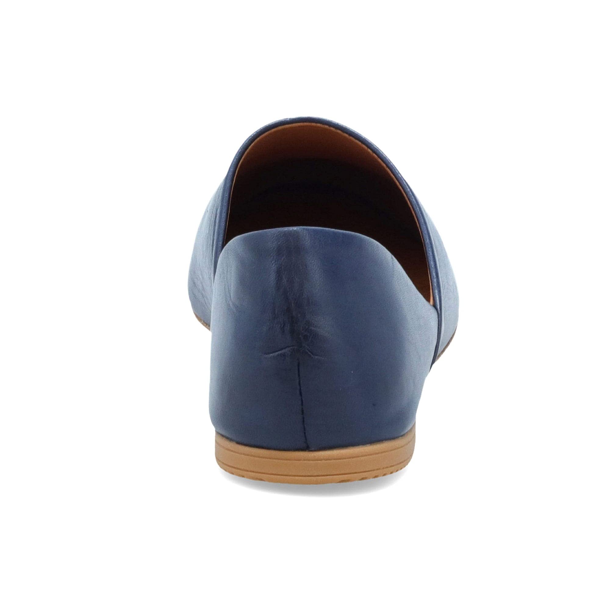 Miz Mooz Kimmy Women's Flats - Premium Genuine Leather Comfortable Casual Almond Toe Slip On Shoes for Work, Travel & Everyday Wear