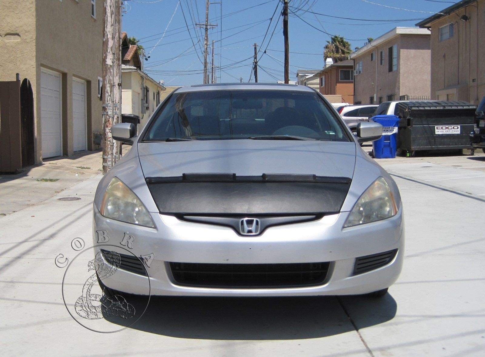 2003-2007 Honda Accord Car Hood Bonnet Mask Bra Cover - Perfect Fit for 03-07 Accord Sedan & Coupe Models - UV Protection & Paint Shield for Road Trips & Daily Commuting