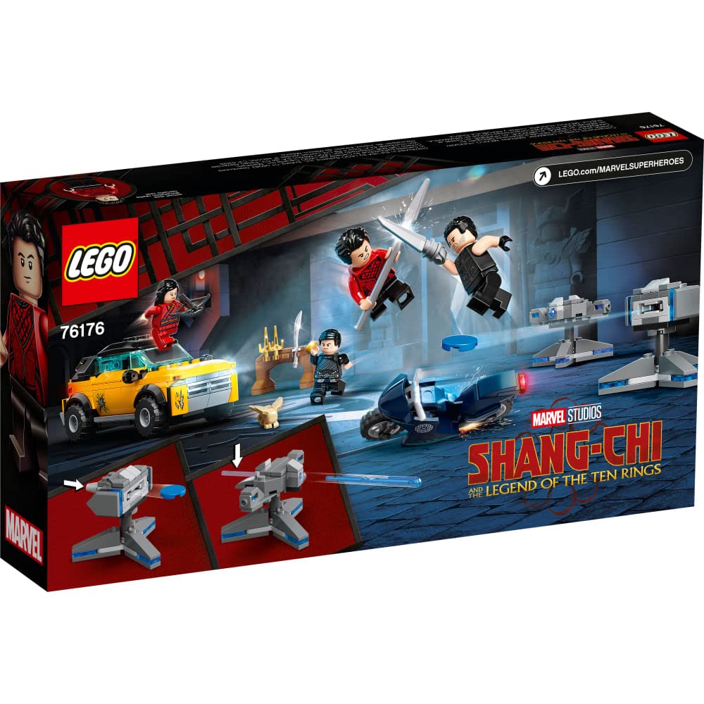 LEGO Marvel Shang-Chi Escape from The Ten Rings 76176 Building Kit (321 Pieces) - Superhero Toy Set for Kids & Collectors - Creative Play & Display Gift for Marvel Fans