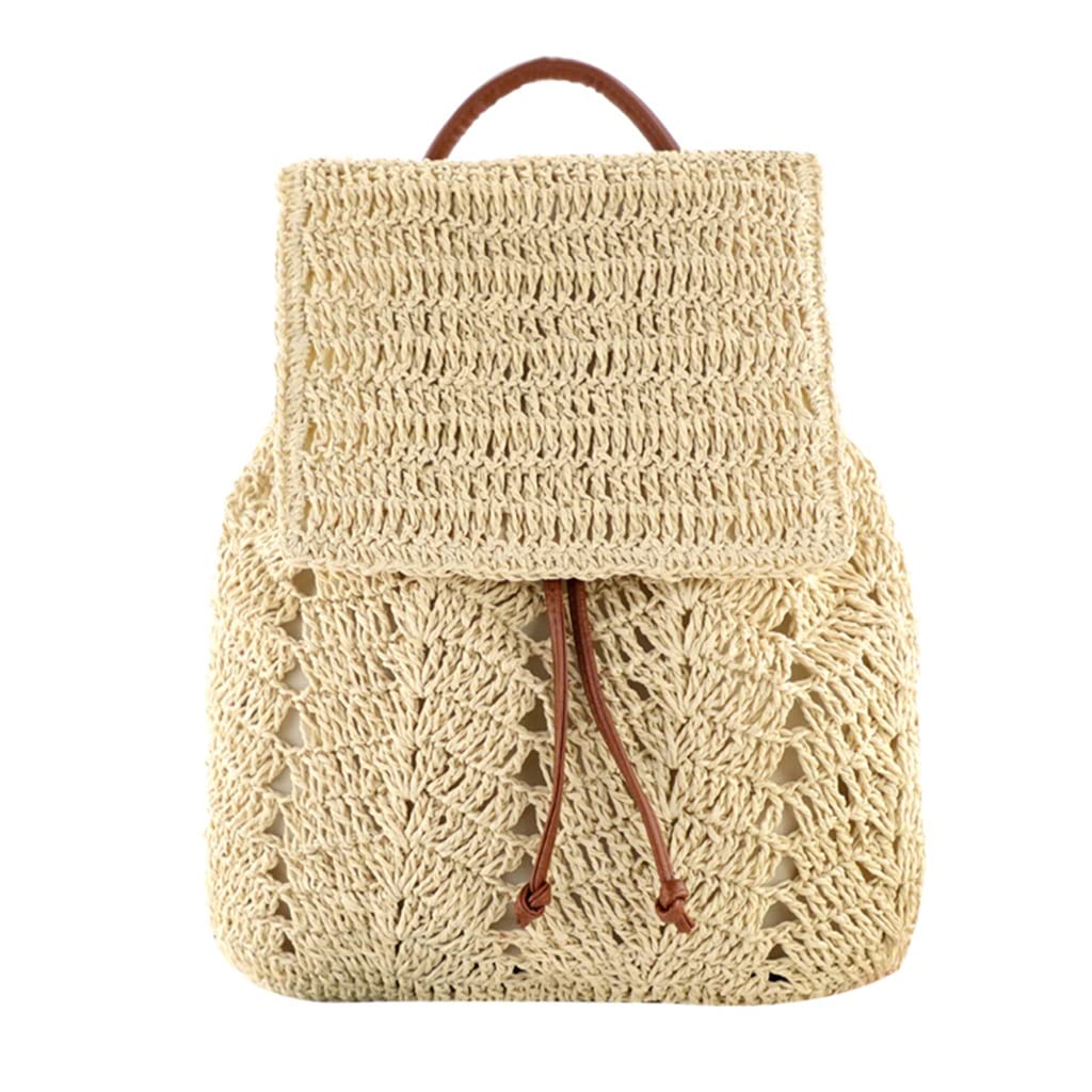 Stylish Hand-Woven Straw Shoulder Bag for Women - Summer Beach Travel Messenger Purse - Eco-Friendly Boho Fashion Accessory (One Size, Multiple Colors) - Perfect for Vacations, Picnics, and Outdoor Adventures