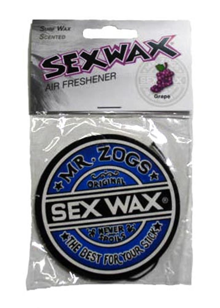 Sex Wax Grape Scented Air Freshener - Long Lasting Car & Home Fragrance for Fresh Citrus Aroma - Perfect for Vehicles, Offices, and Living Spaces