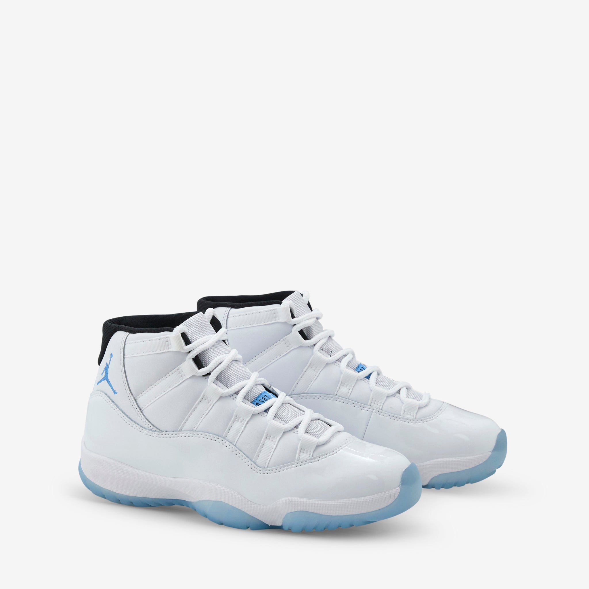 Air Jordan 11 Retro Sneakers - White, Legend Blue & Black Colorway | Men's Basketball Shoes for Court & Casual Wear