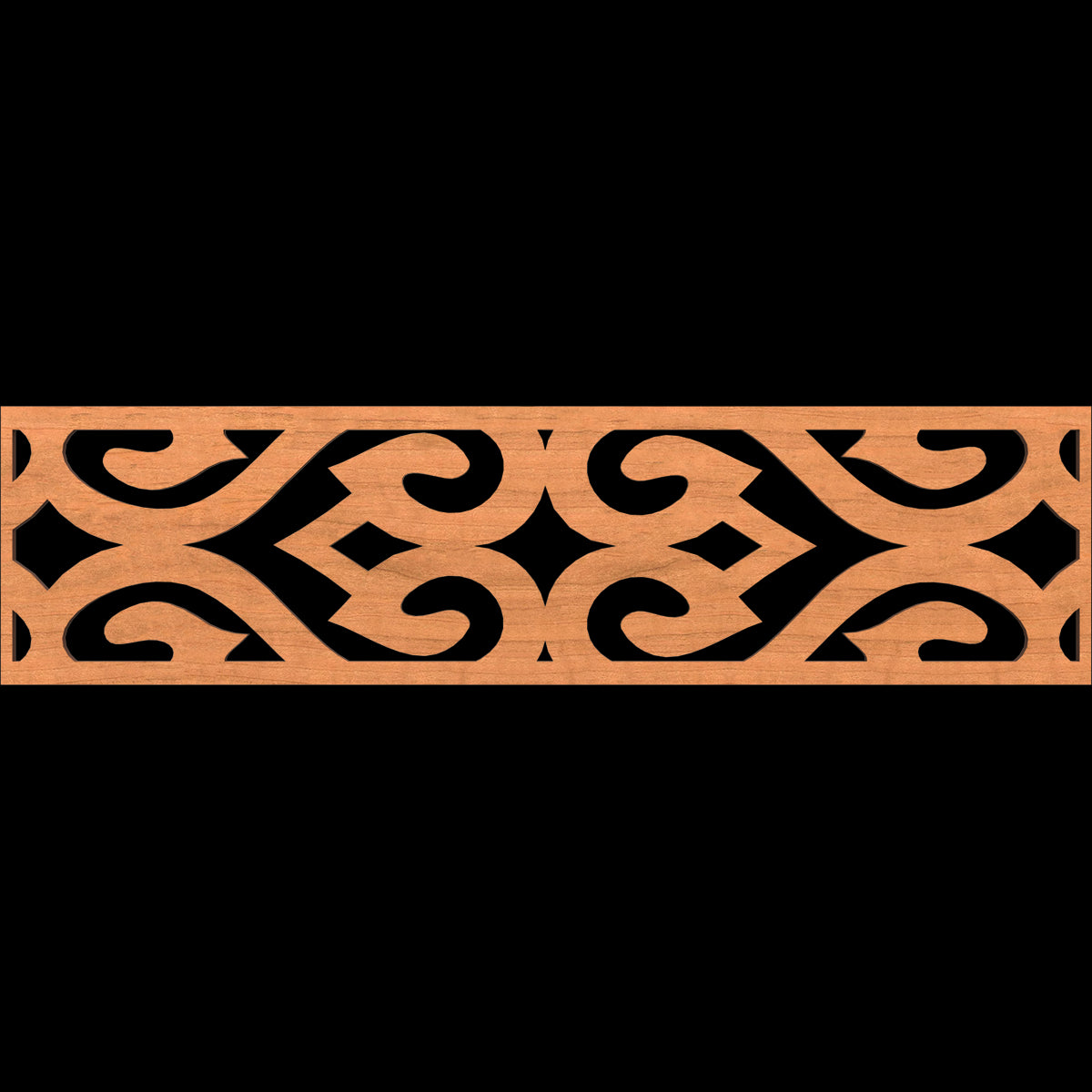 Keene Fretwork Moulding - Decorative Wood Trim for Home & Furniture | Perfect for DIY Projects, Wall Paneling and Cabinet Accents