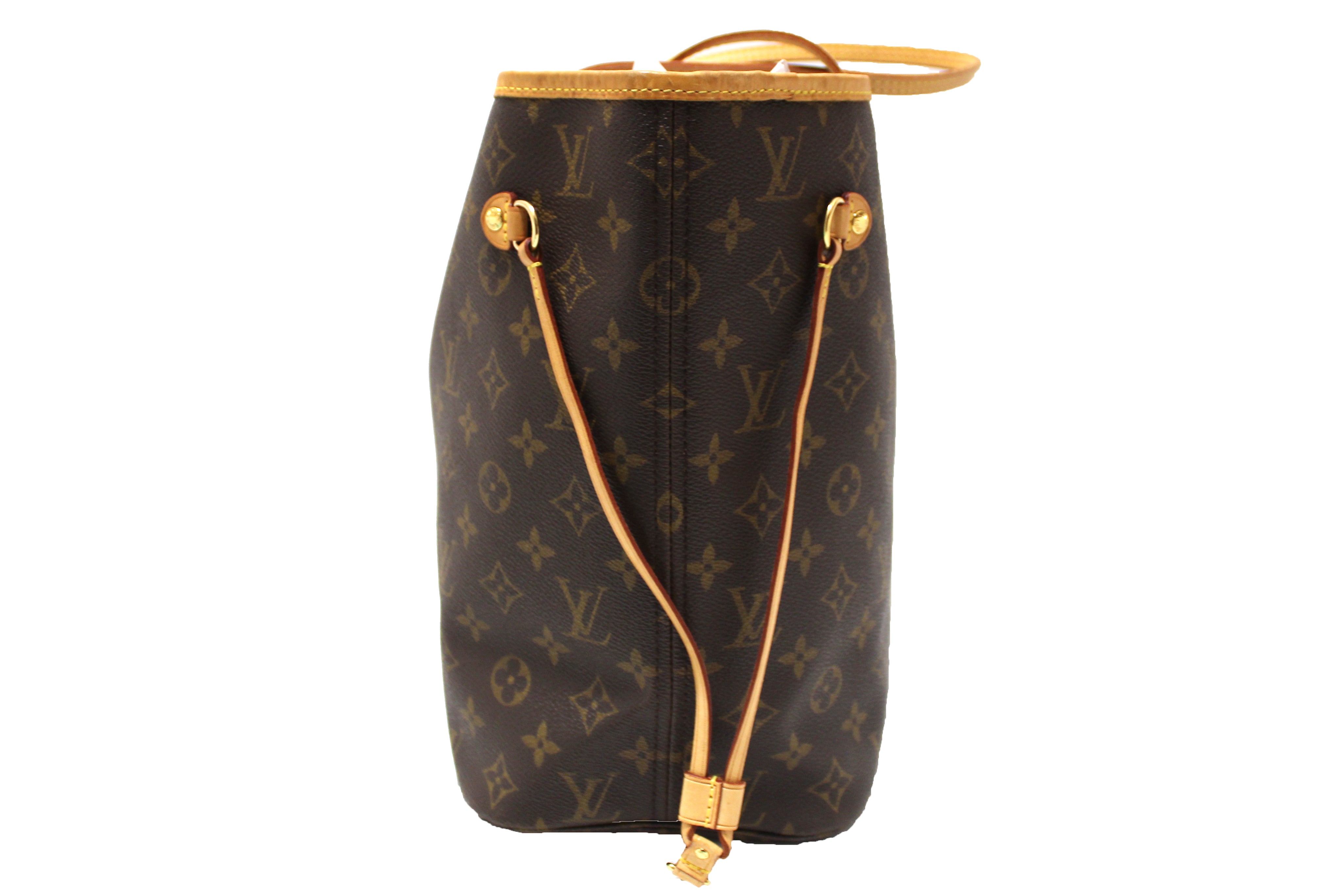 Authentic Louis Vuitton Monogram Neverfull MM Tote Bag - Luxury Designer Handbag for Women, Perfect for Work, Travel & Everyday Use