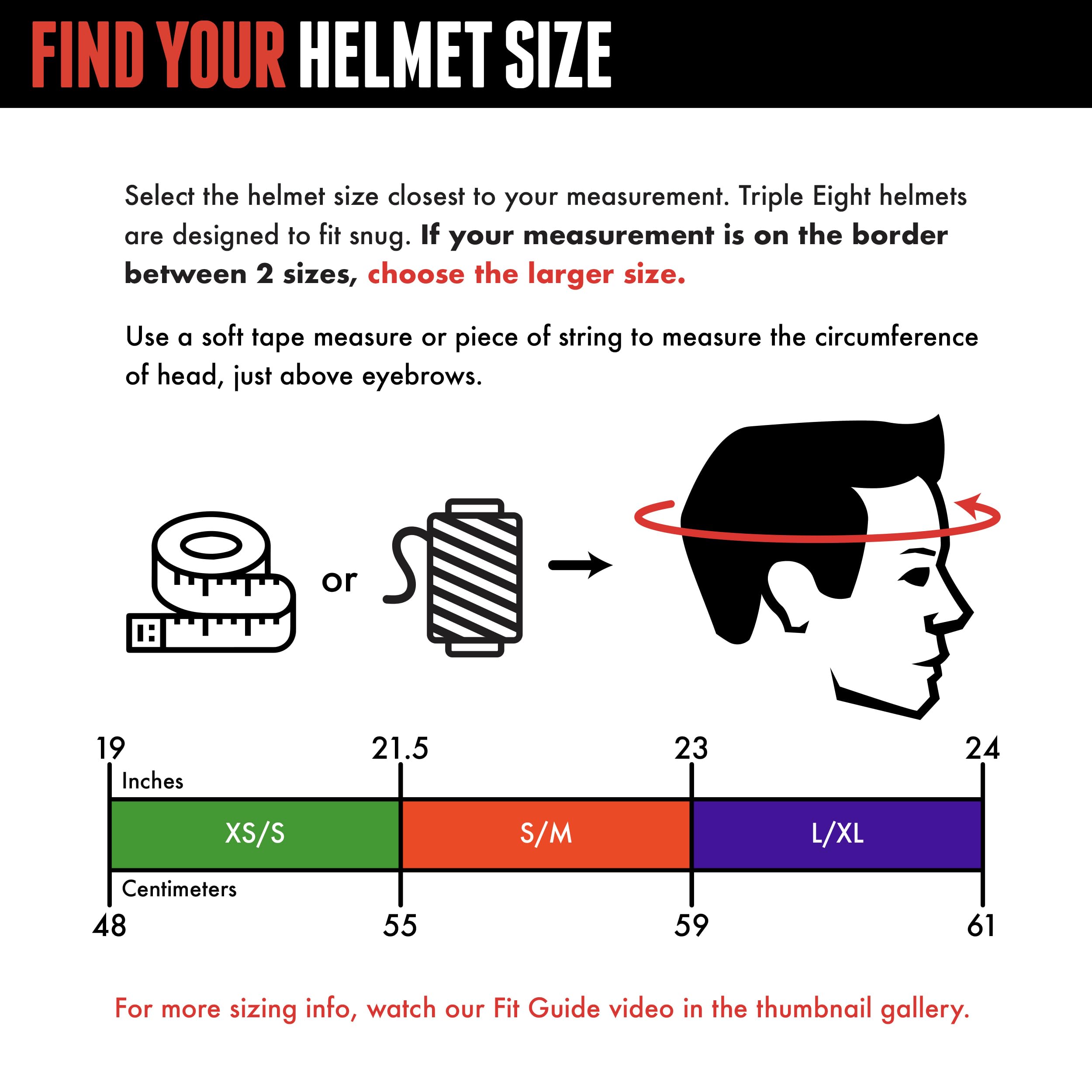 Triple Eight Dual Certified Bike & Skateboard Helmet - CPSC & ASTM Safety Approved - Lightweight & Comfortable for Cycling, Skateboarding, Scooter & Roller Skating