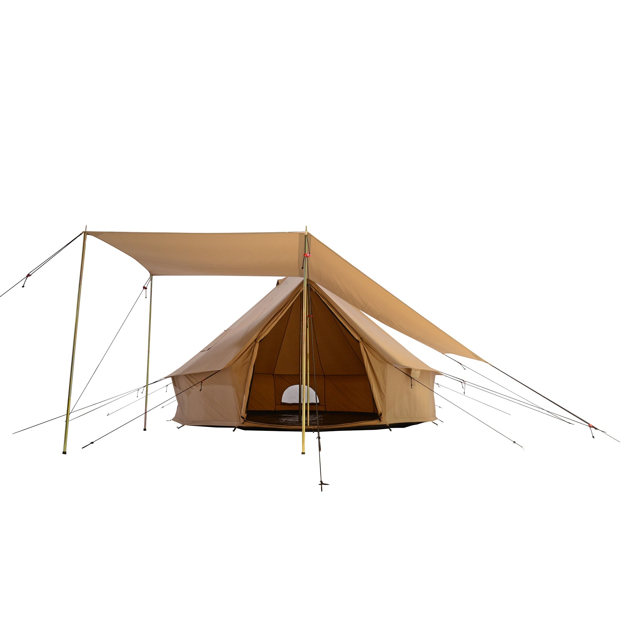13' Regatta Bell Tent Awning - Waterproof Camping Canopy for Outdoor Events, Festivals & Glamping | Perfect for Family Camping, Backyard Parties & Beach Shelter