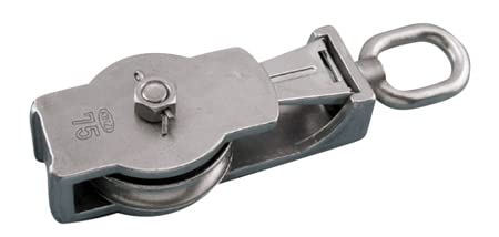 316 Stainless Steel Seine Block with Eye & 3