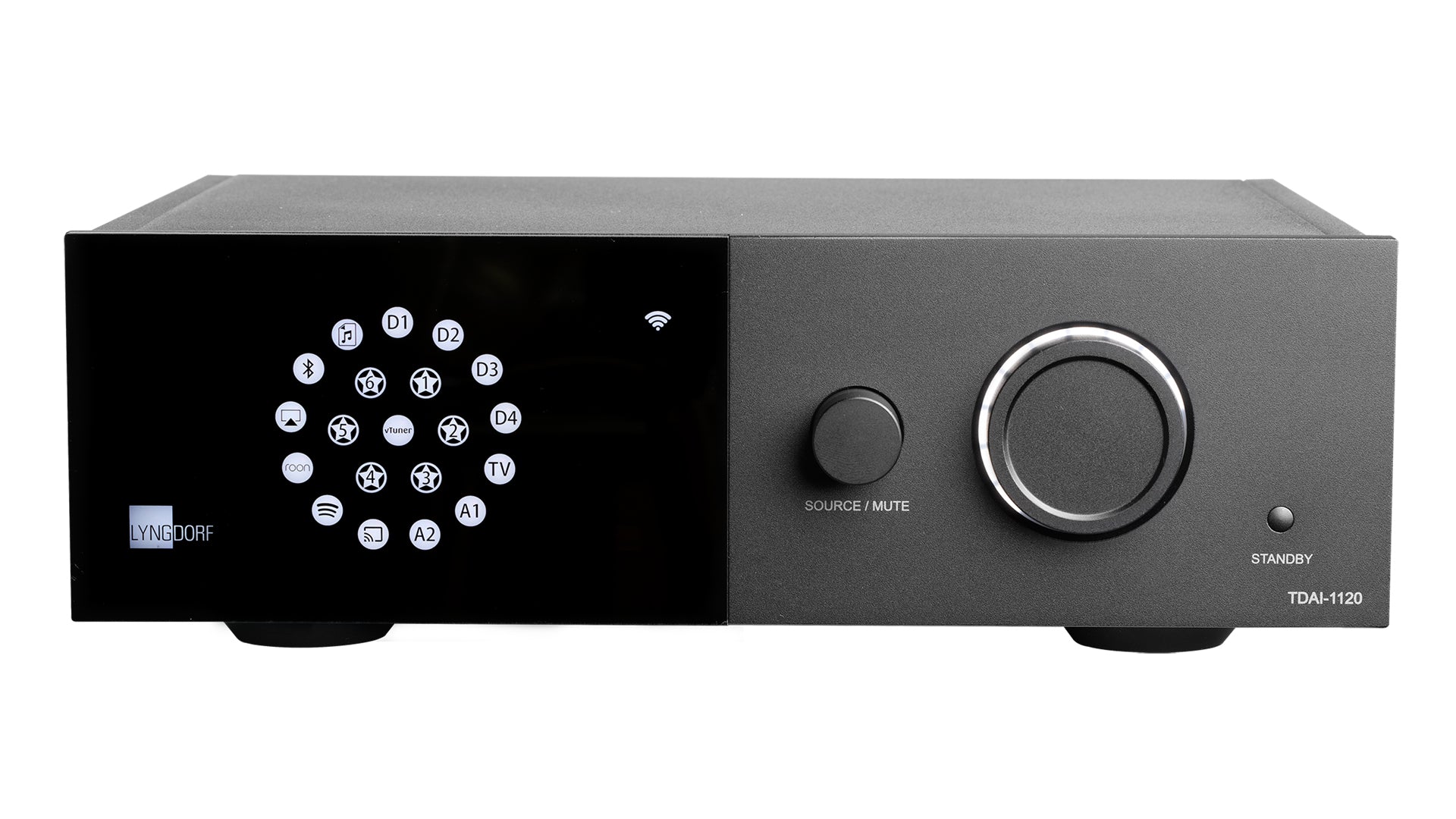 Lyngdorf TDAI 1120 Integrated Amplifier with RoomPerfect Room Correction Technology - HiFi Audio System for Home Theater & Music Listening (Perfect for Living Rooms, Studios & Audiophile Setups)