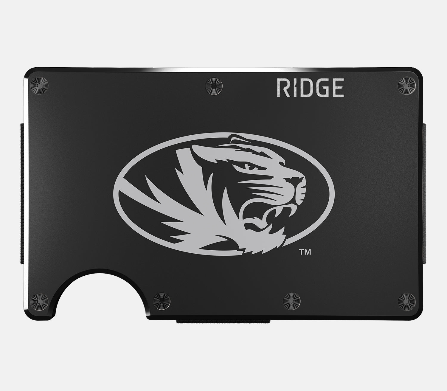 Ridge Wallet for Men - Slim RFID Blocking Minimalist Front Pocket Wallet - Missouri Tigers Team Design - Perfect for Everyday Carry, Travel & Gifting