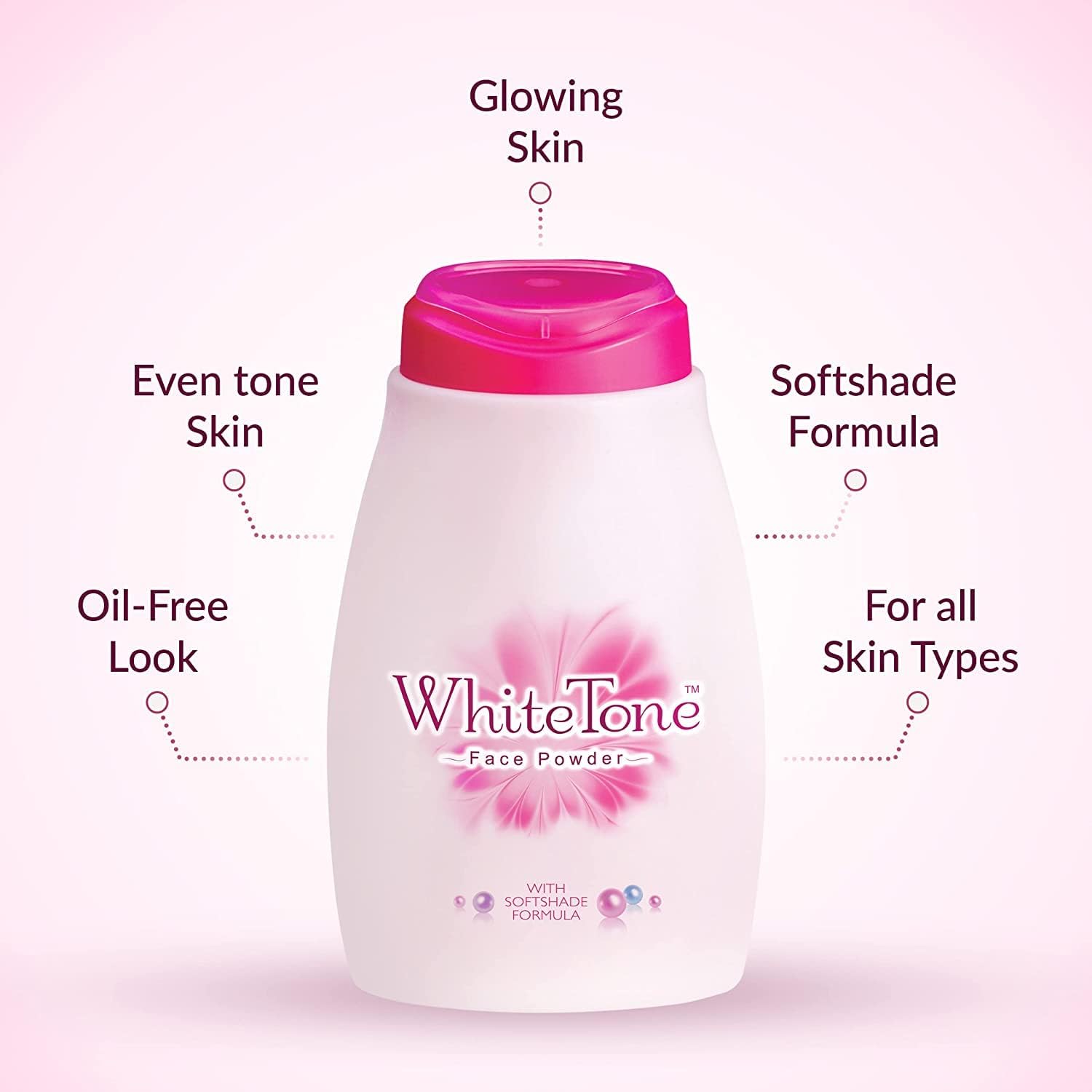 White Tone Face Powder & Cream Set (70G + 50G) - Brightening Makeup Combo for Flawless Skin | Perfect for Daily Use & Special Occasions