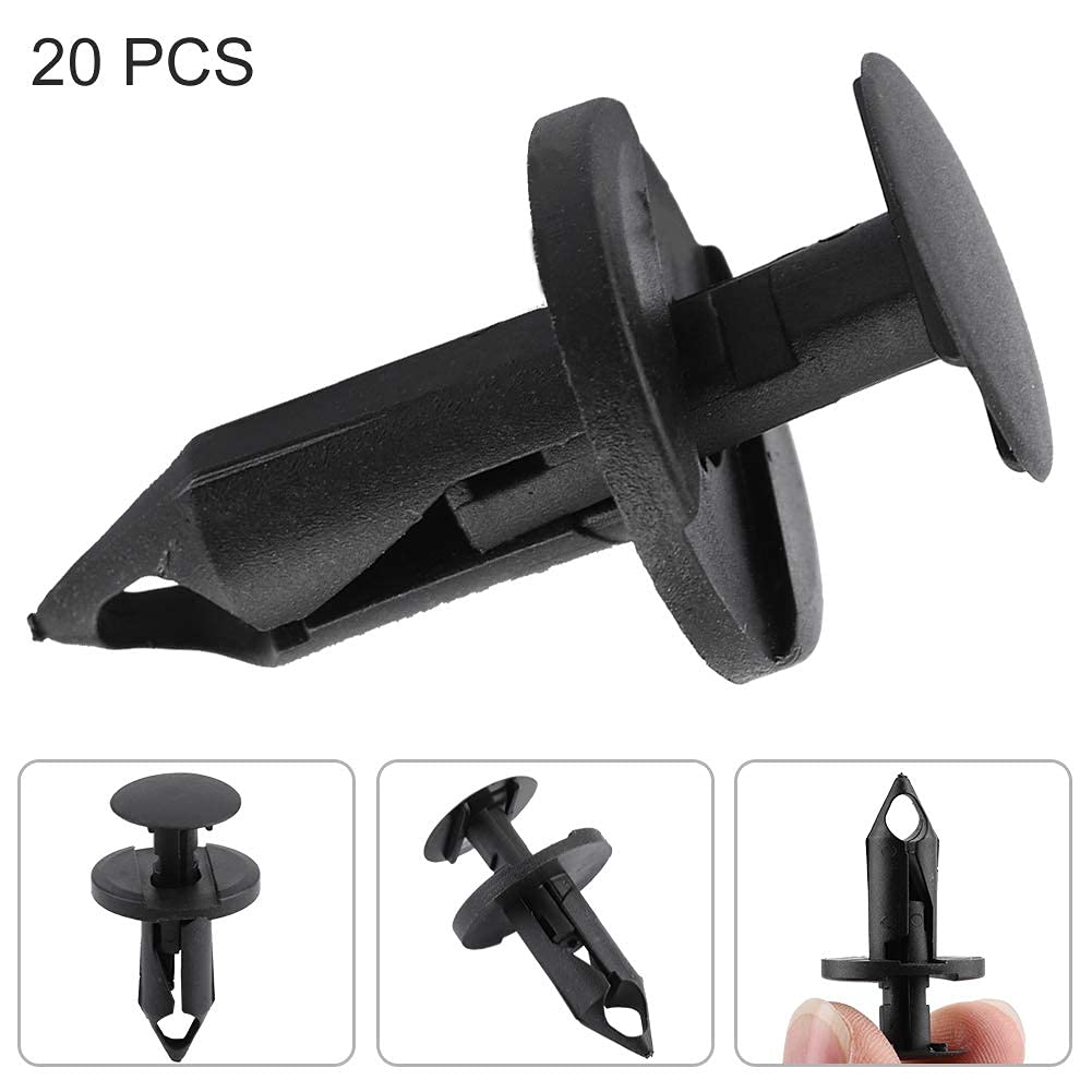 ANR2224 Auto Bumper Retainer Clips Kit - 10PCS Car Fastener Rivets for Land Rover Discovery Wheel Arch & Body Panels - Durable Plastic Clips for Auto Repair & Maintenance