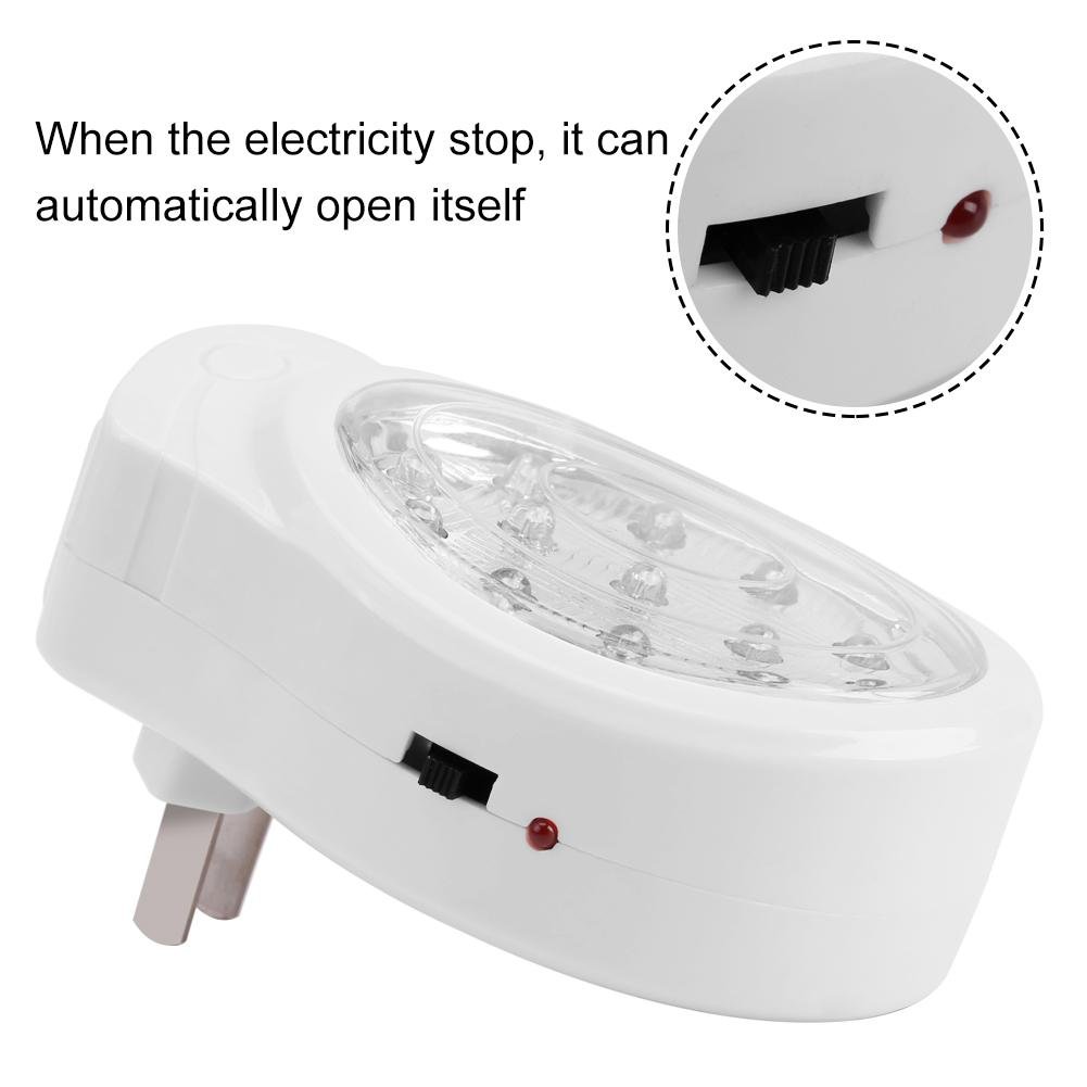 Yosoo 13 LED Rechargeable Emergency Light - Auto On During Power Outage - Bright Home Safety Lamp for Blackouts, Storms & Nighttime Use (#1)