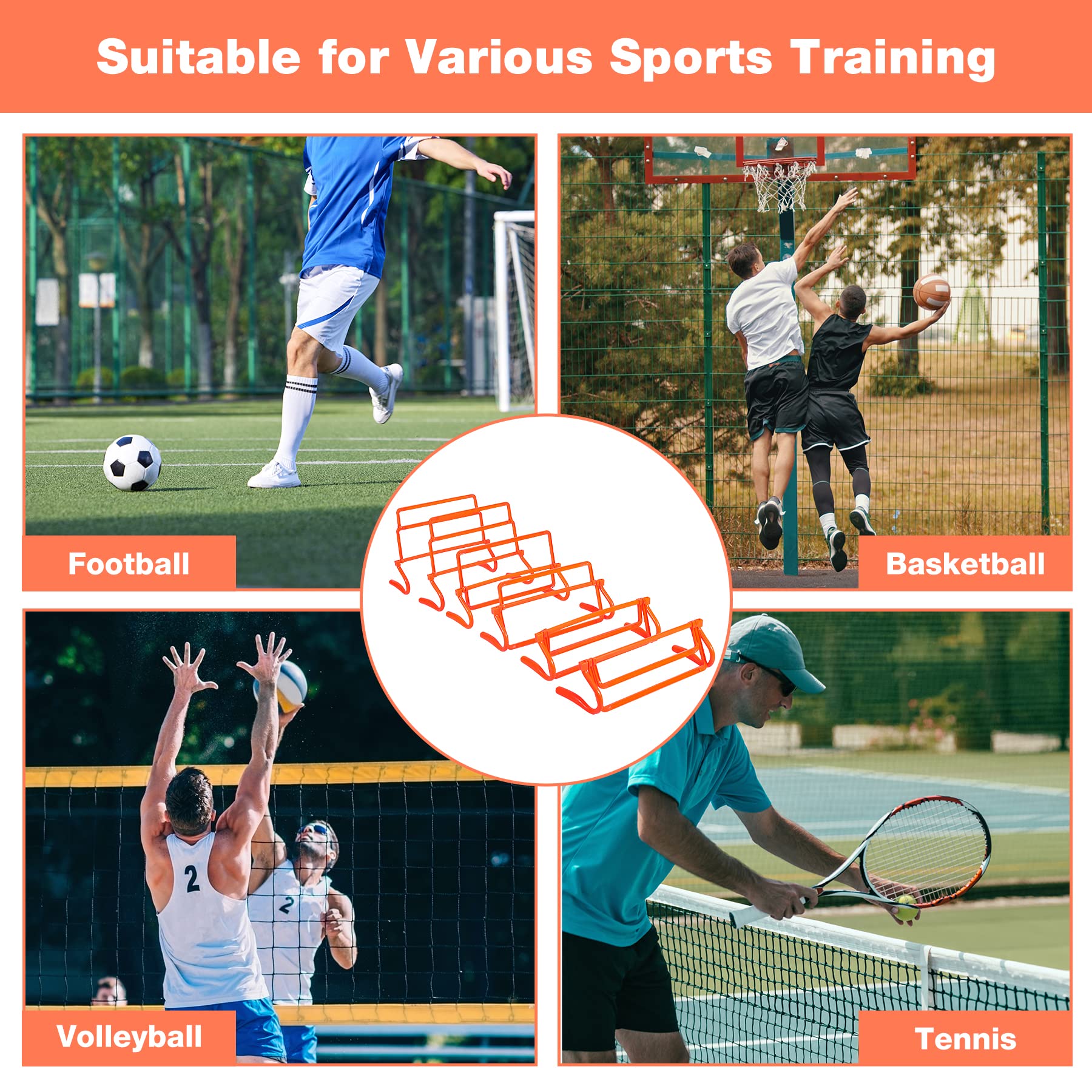 Agility Ladder & Speed Training Set for Soccer & Fitness