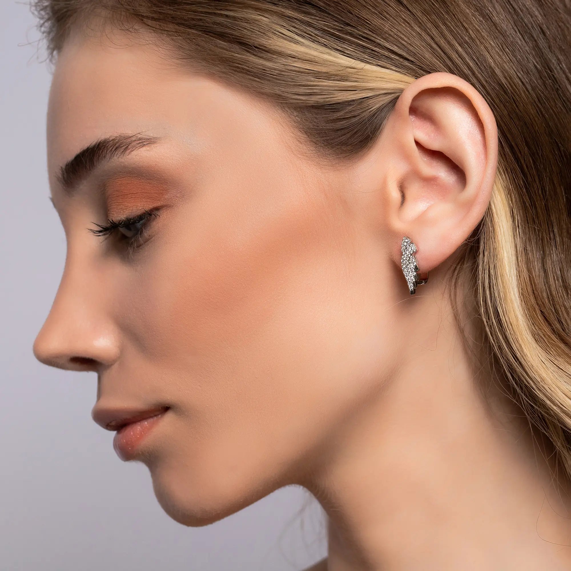 Elegant Wing Earrings for Women - Sterling Silver Feather Dangle Earrings - Perfect for Parties, Weddings & Everyday Wear