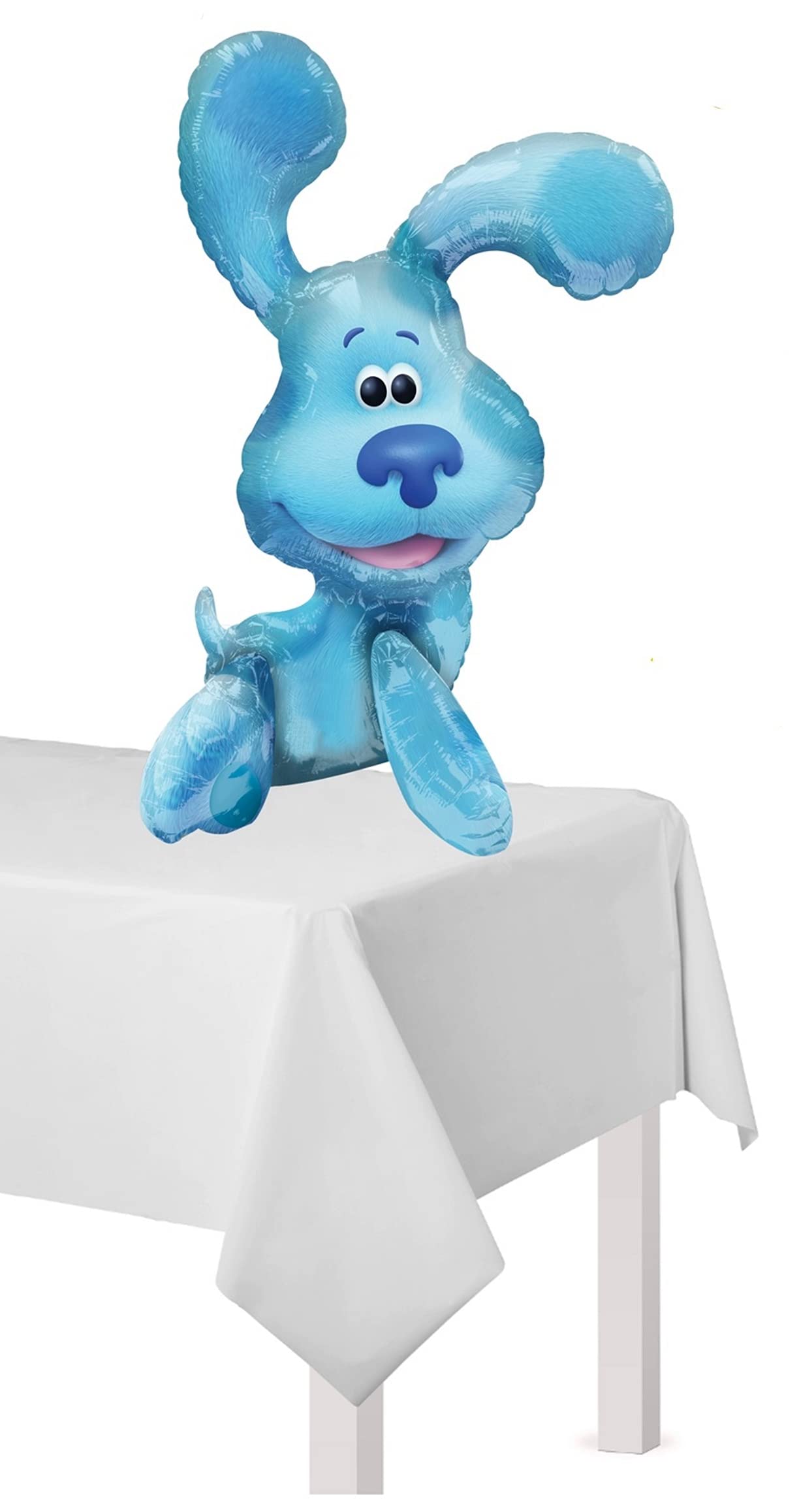 Blues Clues 5th Birthday Party Supplies - 8 Guest Table Dining Set & Balloon Bouquet Decorations Kit - Perfect for Kids Birthday Celebrations, Themed Parties and Family Gatherings