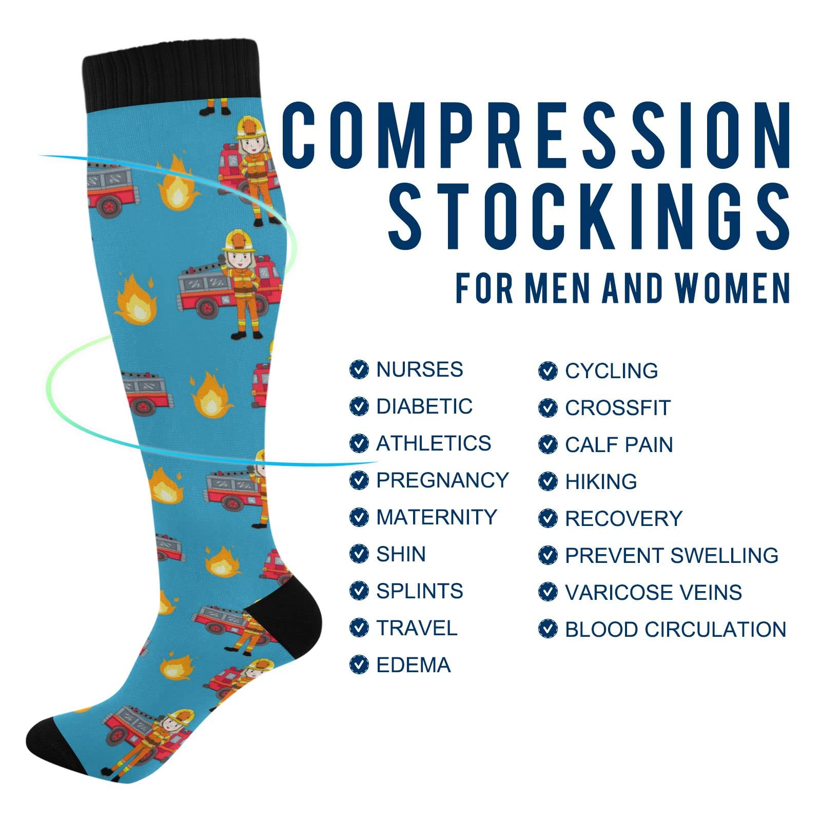 CBBYY Women's Funny Cute Athletic Crew Socks - Comfortable Casual Tube Socks for Running, Gym, Workout & Everyday Wear