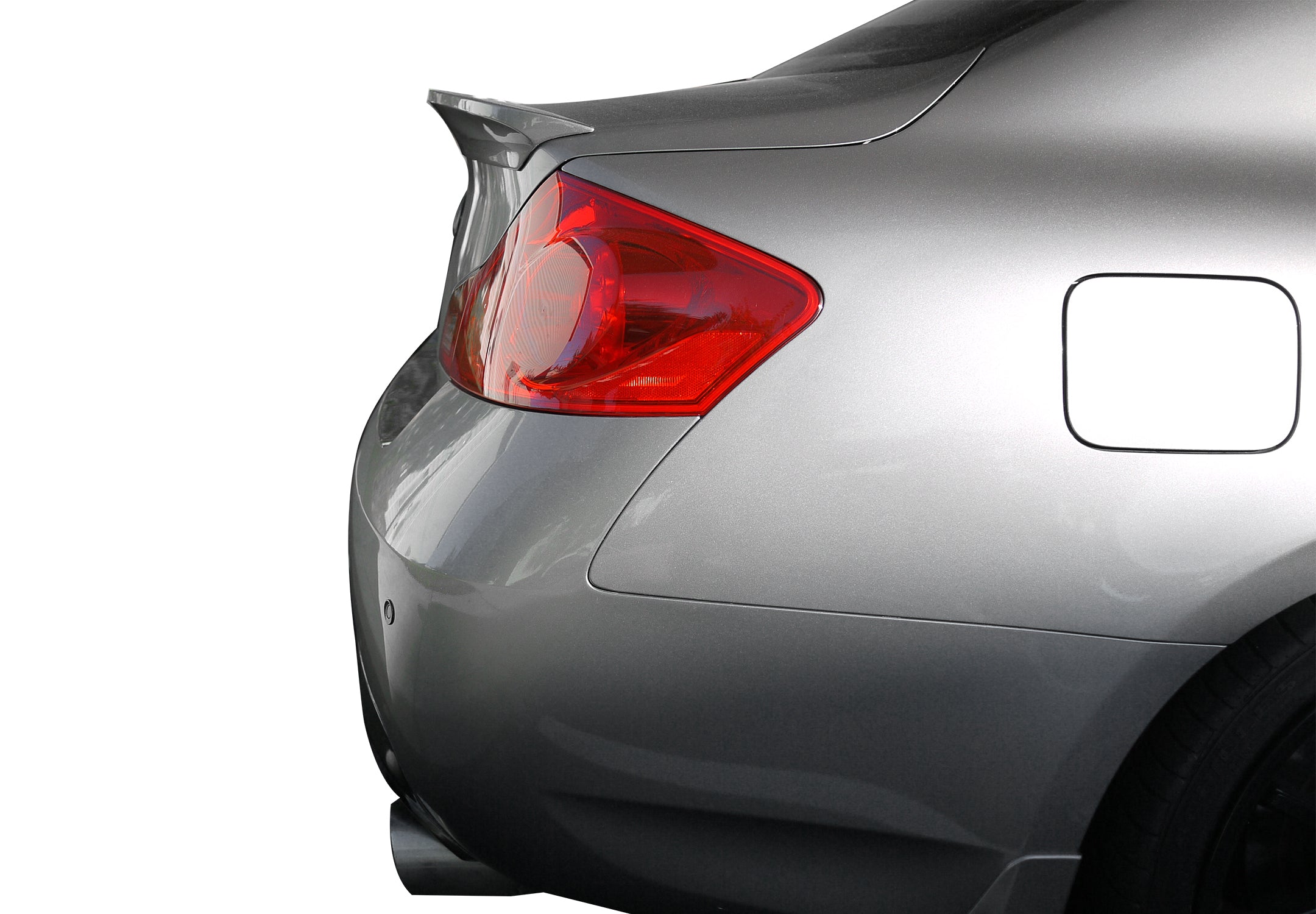 2007-2012 Infiniti G35 Sedan Rear Trunk Spoiler Without Backup Camera - 103869 - Perfect for Car Enthusiasts & Custom Upgrades