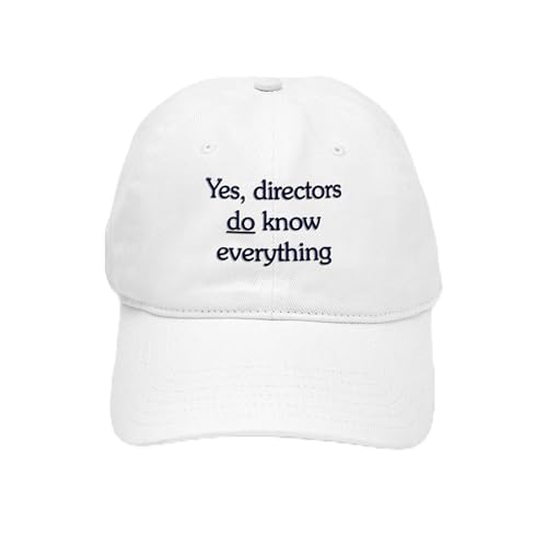 White - Yes, Directors Know Everything Cap