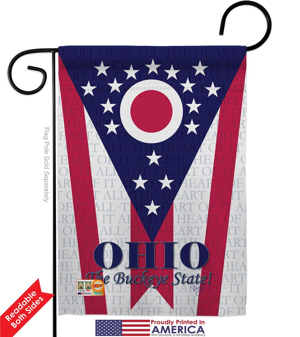 Ohio Americana Garden Flag Set - 13