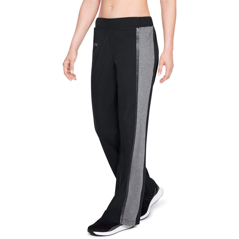 Under Armour Women's Unstoppable Woven Wide Leg Pants - High Waisted Athletic Lounge Pants for Yoga, Running & Casual Wear