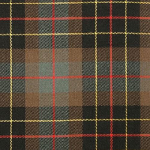 Brodie Hunting Weathered Tartan Plaid Wool Blanket - Warm Cozy Throw for Cabin, Camping & Outdoor Adventures