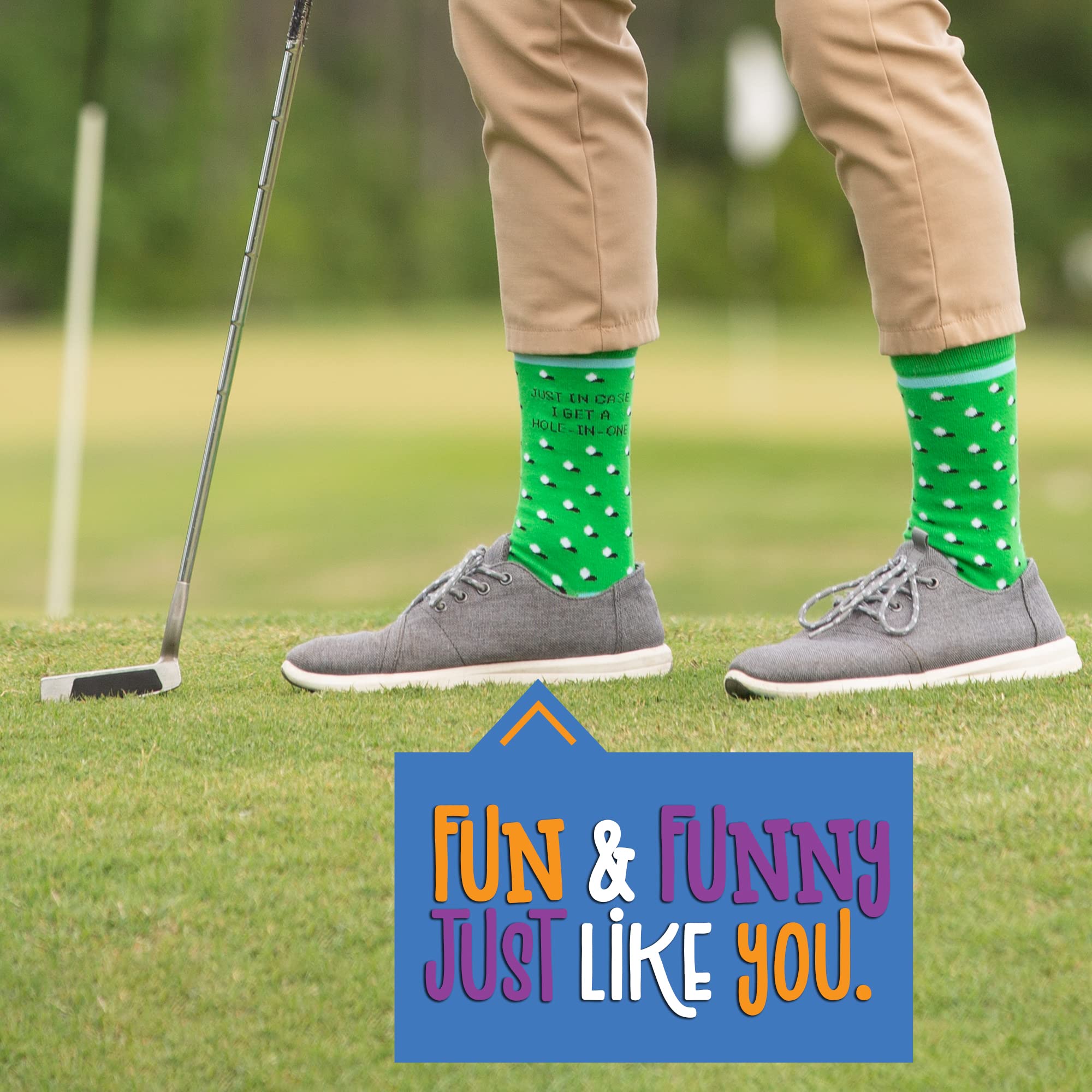 Funny Socks for Men with Dad Jokes | Novelty Dress Socks for Groomsmen & Father's Day Gifts | Comfortable Cotton Socks for Office, Wedding & Everyday Wear