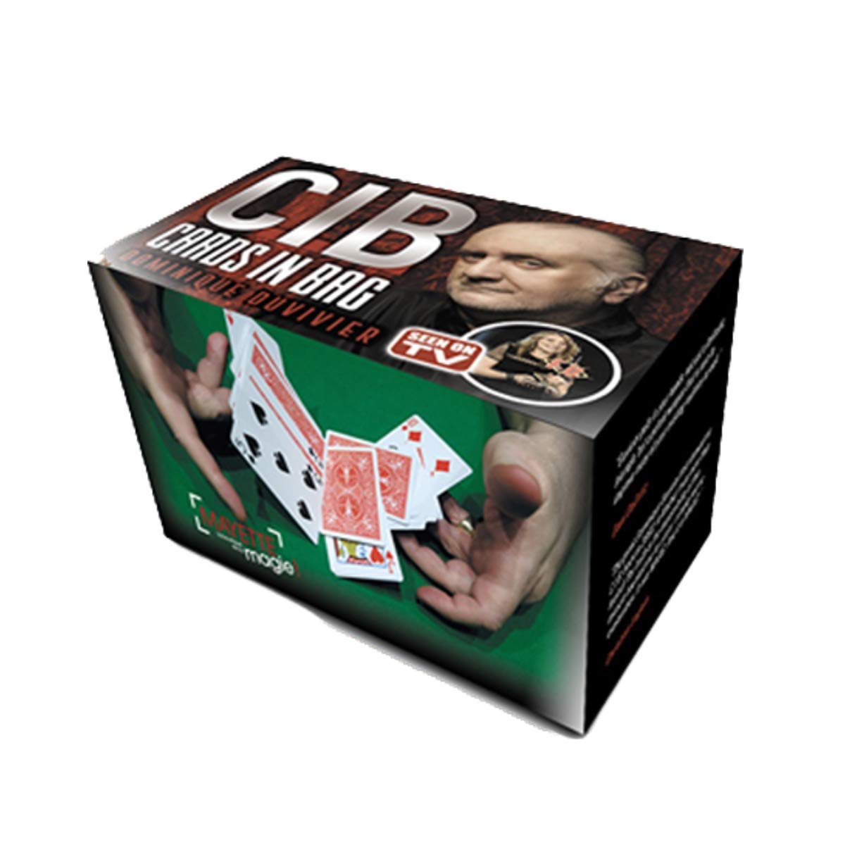 Dominique Duvivier MJM CIB Cards in Bag Magic Trick with Gimmicks & Instructions - Perfect for Close-Up Magic, Street Performances & Card Magic Routines