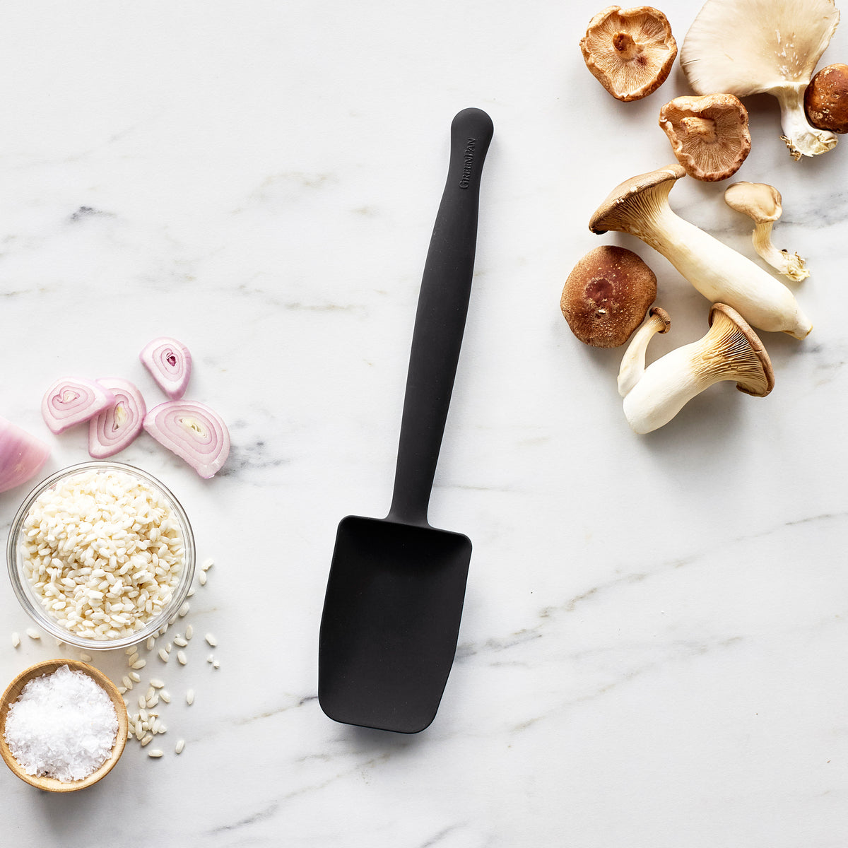 Premium Silicone Deep Saute Spoon - Heat-Resistant, Non-Scratch Cooking Utensil for Frying, Stirring & Serving | Ideal for Kitchen, Camping & Outdoor Cooking