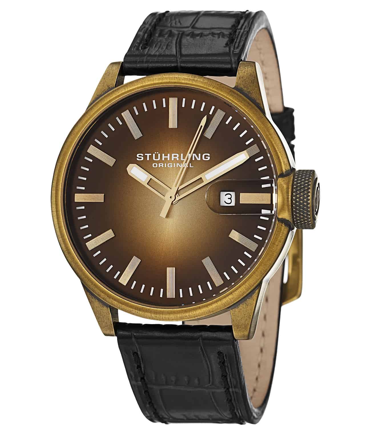 Concorso Metron 468 Quartz 45mm Classic Men's Watch - Stylish Analog Dress Watch for Business, Formal Occasions & Everyday Wear