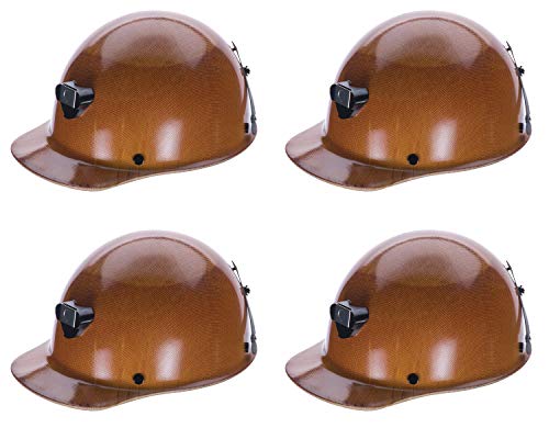 Safety Hard Hat with Adjustable Lamp Bracket & Cord Holder - Perfect for Construction, Mining & DIY Projects