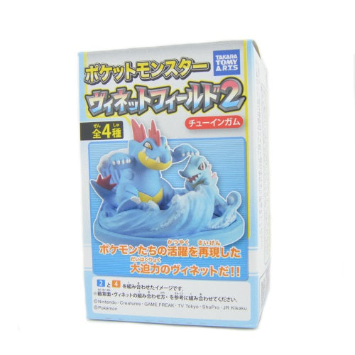 Pokemon Vignette Field Vol. 2 Diorama Figure - Takara Tomy 3 Inch Collectible Toy for Display & Gaming Scenes