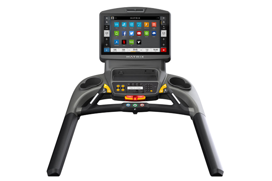 Matrix T130 Folding Treadmill with Incline - Home Gym Equipment for Running & Walking - Perfect for Small Spaces & Cardio Workouts