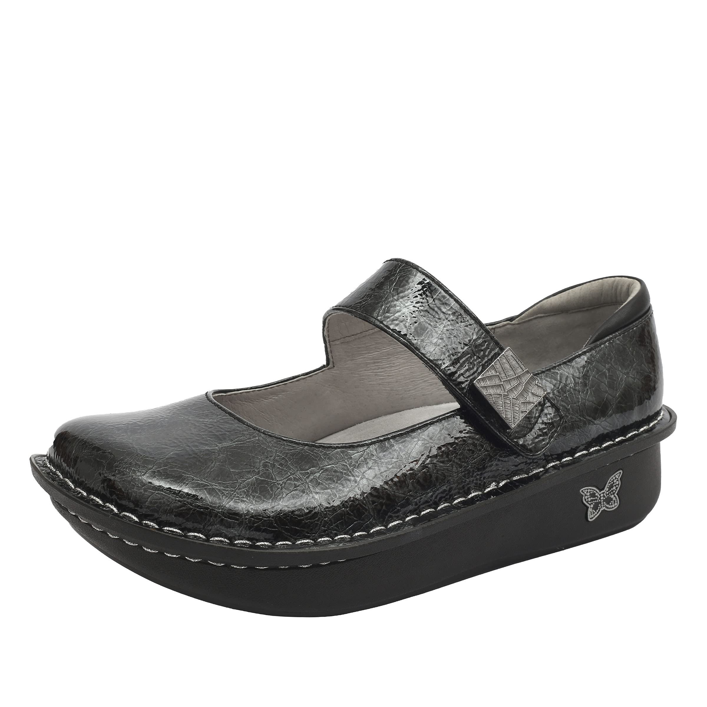 Alegria Women's Paloma Leather Slip-On Shoes - Comfortable & Stylish for Work, Nursing, and Everyday Wear