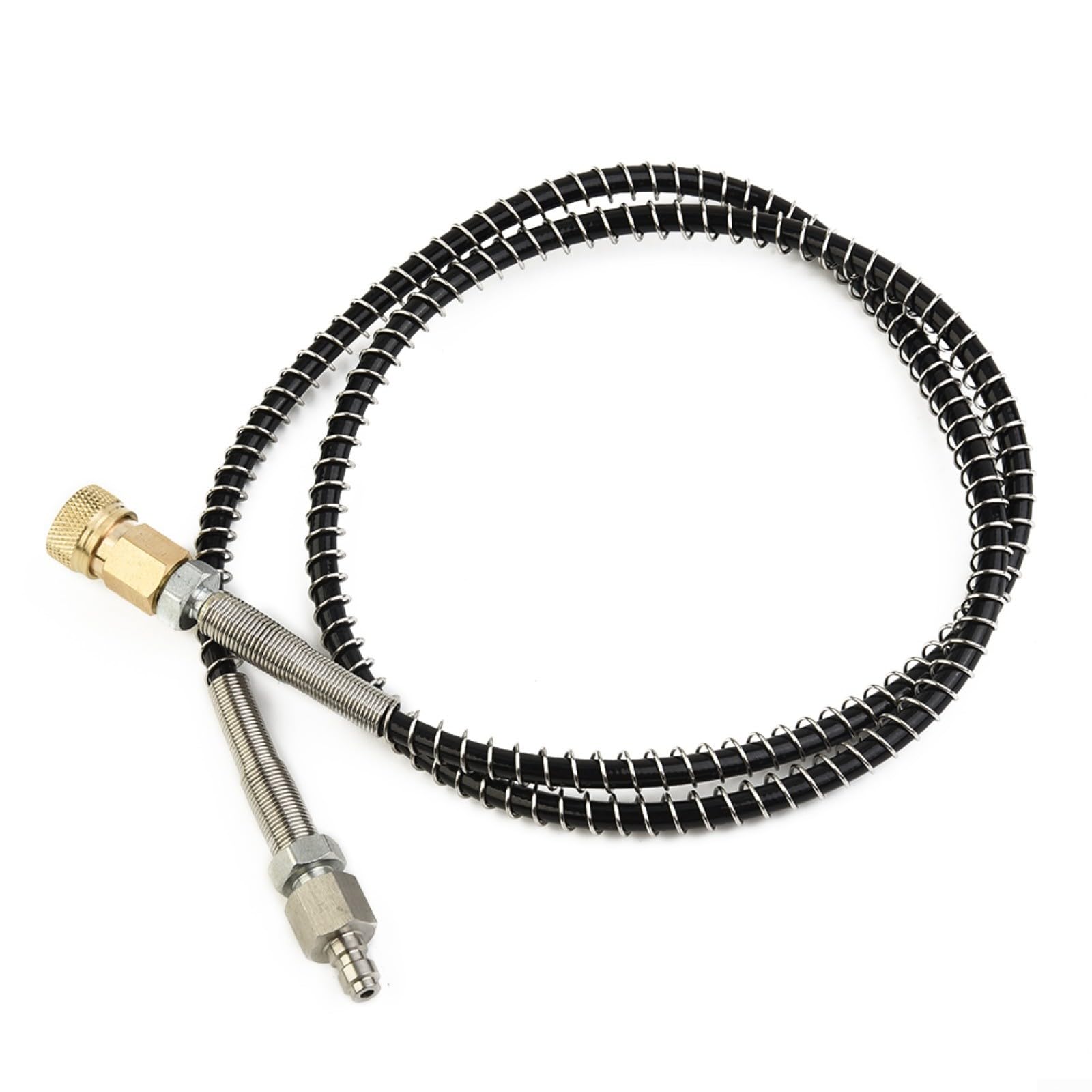4500Psi Paintball Microporous Hose - 36 Inch PCP DN2 Microbore High Pressure Air Hose for Paintball Guns, Airsoft, PCP Rifles | Compatible with Air Fill Stations & Charging Adapters | Perfect for Field Refills & Tank Charging