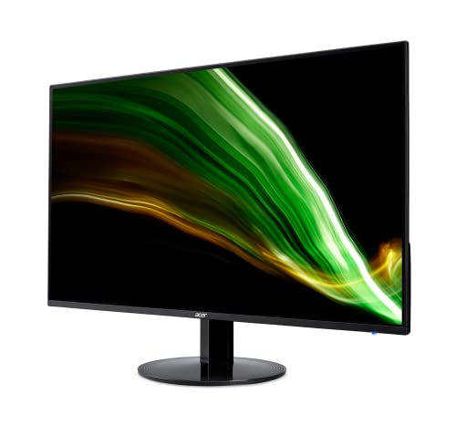 Acer VA Zero Frame Home Office Monitor 24 Inch Full HD 1080p - AMD FreeSync Technology, Ultra Thin Bezel Design, Low Blue Light, Tilt Adjustment, HDMI & VGA Ports - Perfect for Remote Work, Gaming, and Entertainment