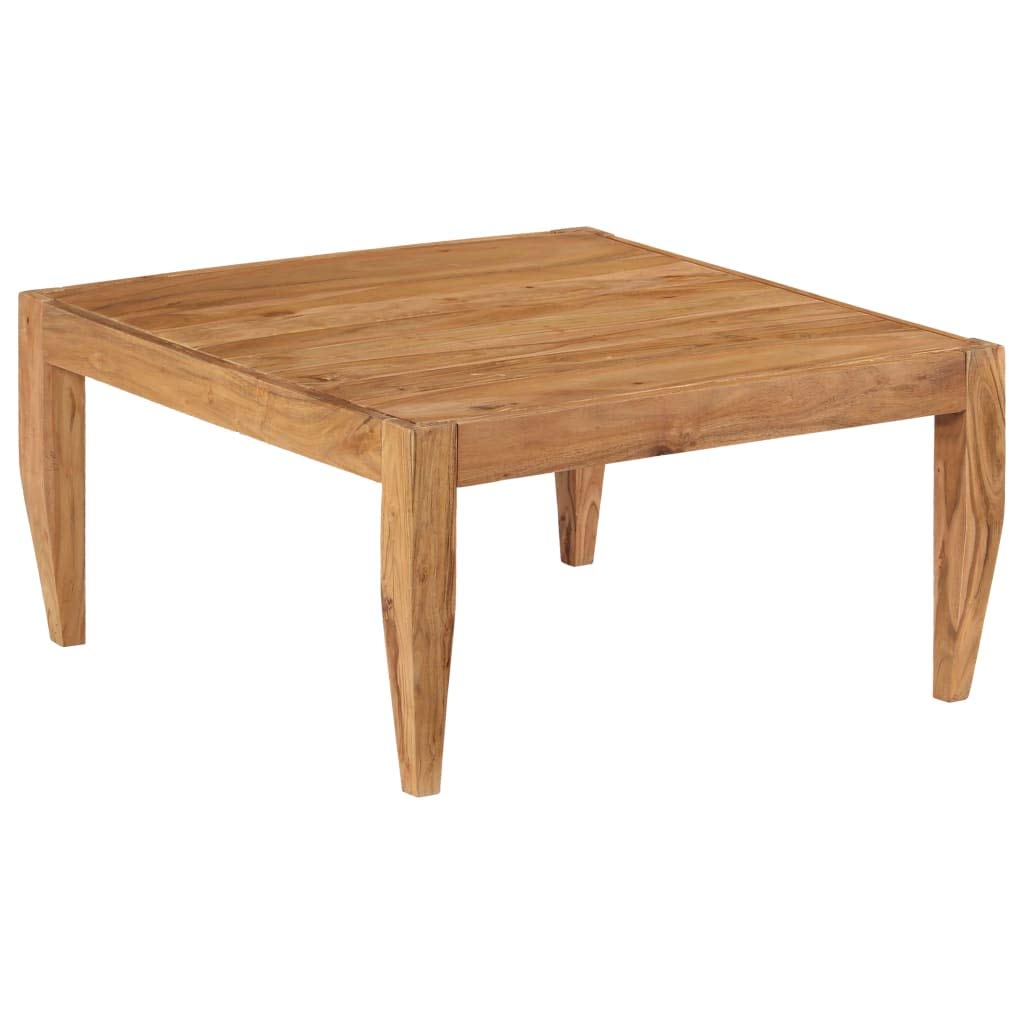 Solid Acacia Wood Coffee Table 31.5