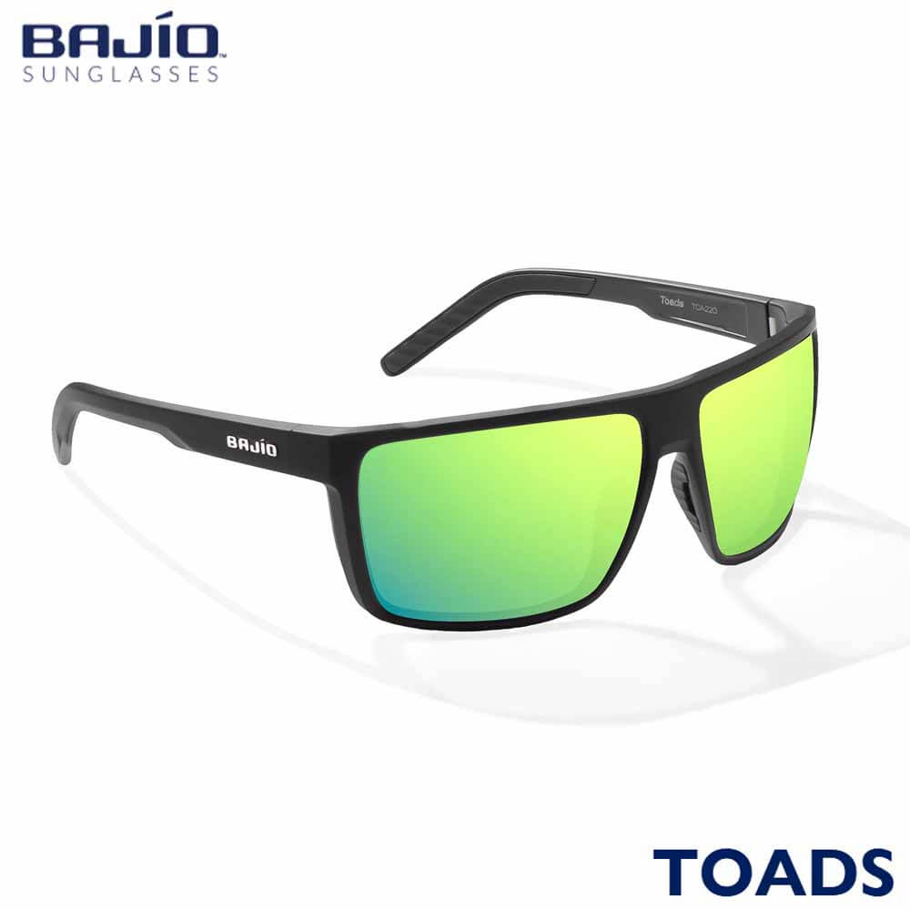 Bajio Toads Polarized Sunglasses for Men & Women - UV Protection, Lightweight & Durable - Perfect for Driving, Fishing & Outdoor Activities