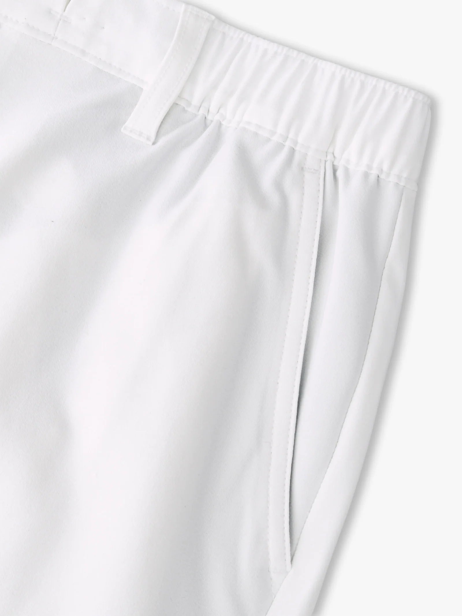 Chubbies 6 Inch The Vannas Performance Shorts for Men - Pure White | Quick-Dry Athletic Shorts for Running, Gym & Outdoor Activities