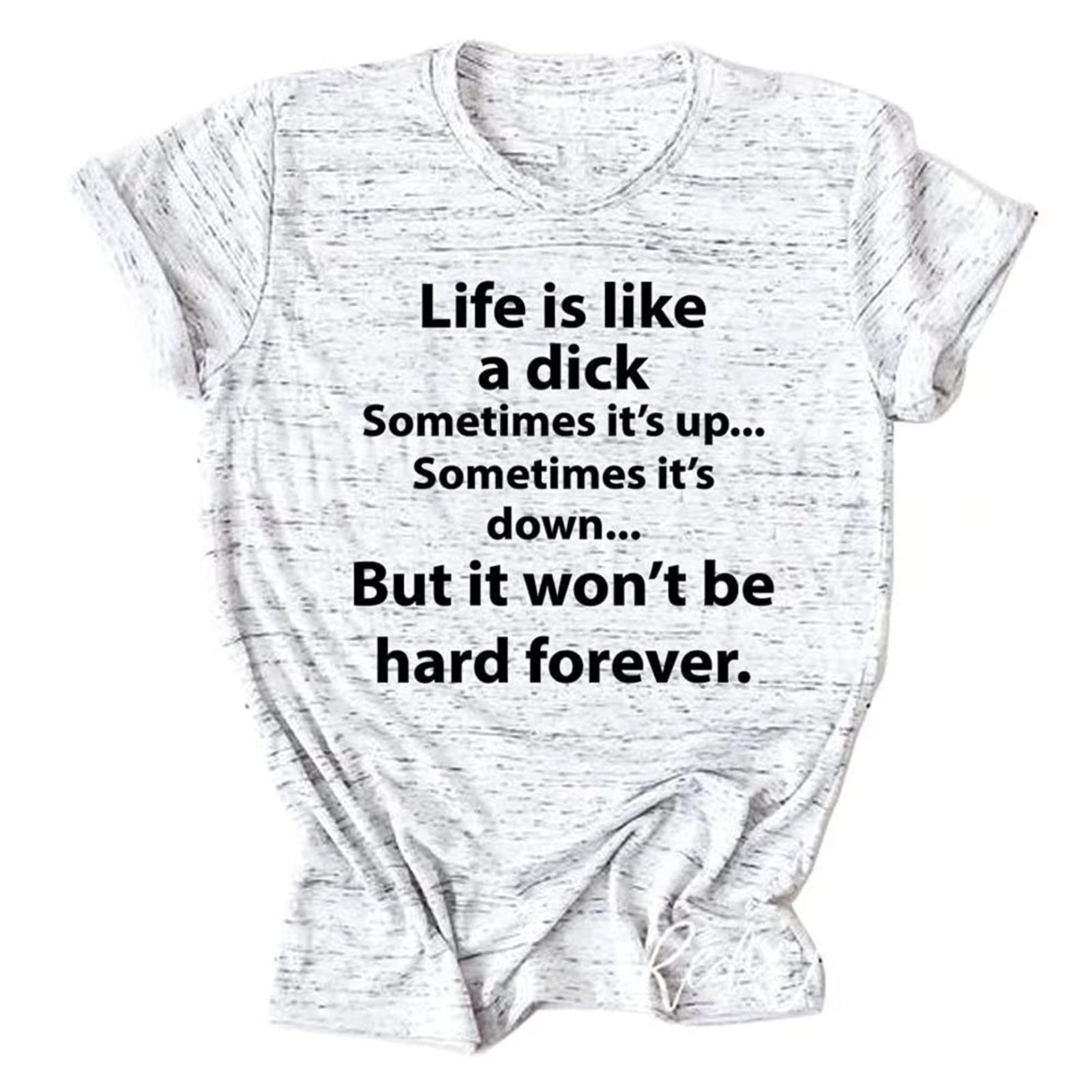 Women's Casual Short Sleeve Crewneck T-Shirt - Trendy Letter Print Summer Blouse | Perfect for Everyday Wear, Outings & Vacation