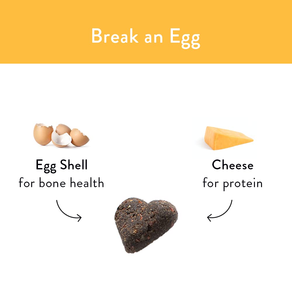 Shameless Pets Break An Egg Soft-Baked Dog Treats, 6 oz – Grain-Free, Healthy Snacks for Small & Large Dogs – Perfect for Training Rewards & Anytime Treats