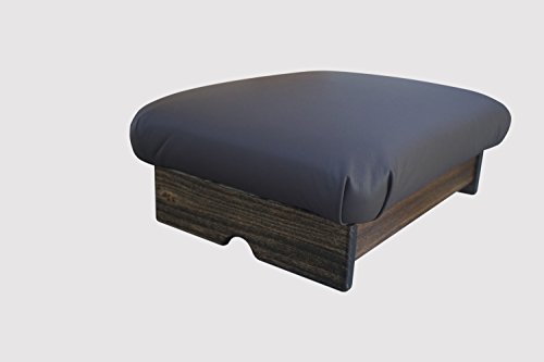 Dark Chocolate Truffle Leather - Walnut Stain