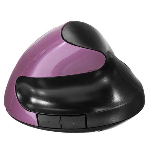 2.4G Wireless Vertical Ergonomic Mouse - 1600DPI Optical Gaming Mouse with 5 Buttons for Office, Home & PC/Laptop Use - Reduces Wrist Pain for Long Computer Sessions